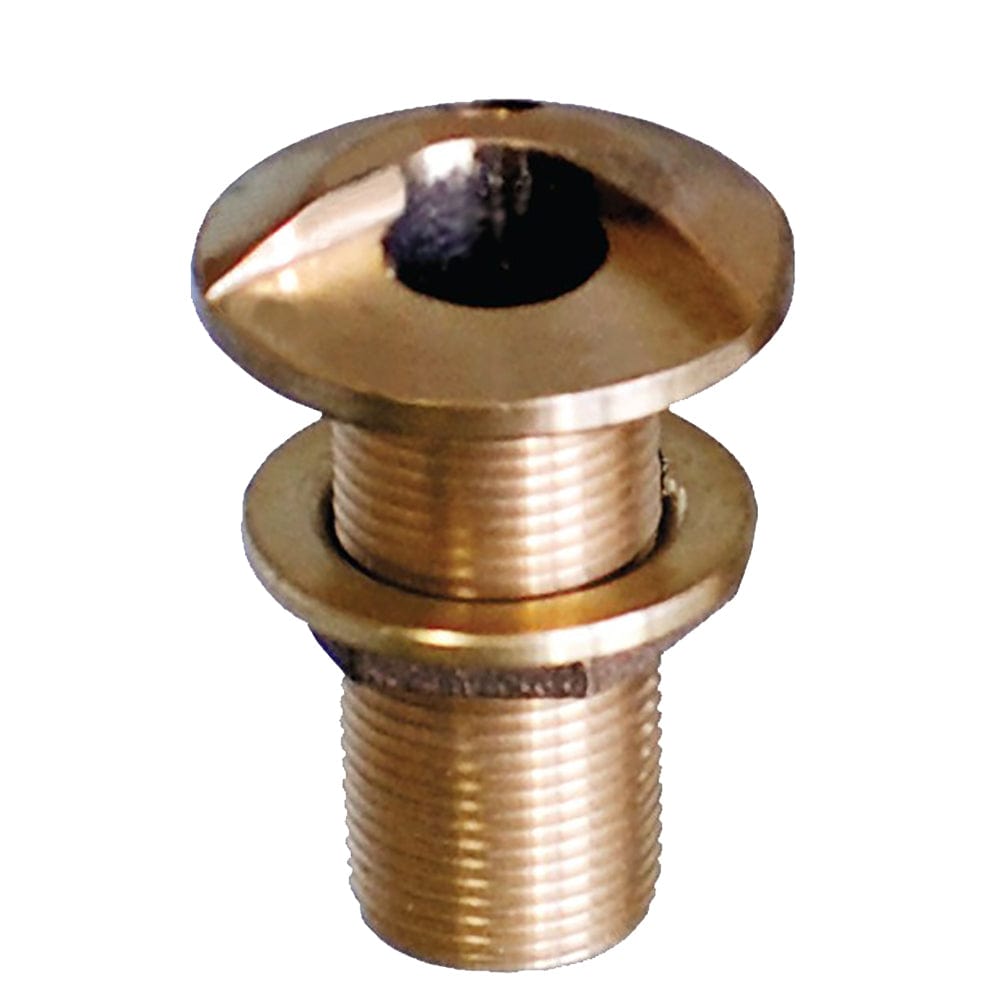 GROCO 1" Bronze High Speed Thru-Hull Fitting w/Nut [HSTH-1000-W] - The Happy Skipper