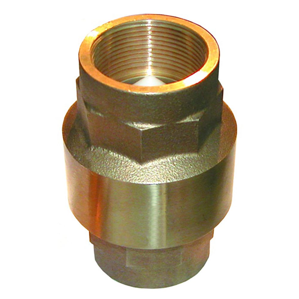 GROCO 1/2" Bronze In-Line Check Valve [CV-50] - The Happy Skipper