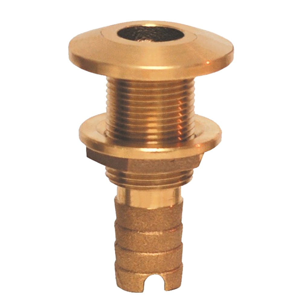 GROCO Bronze Hose Barb Thru-Hull Fitting - 1-1/4" [HTH-1250] - The Happy Skipper