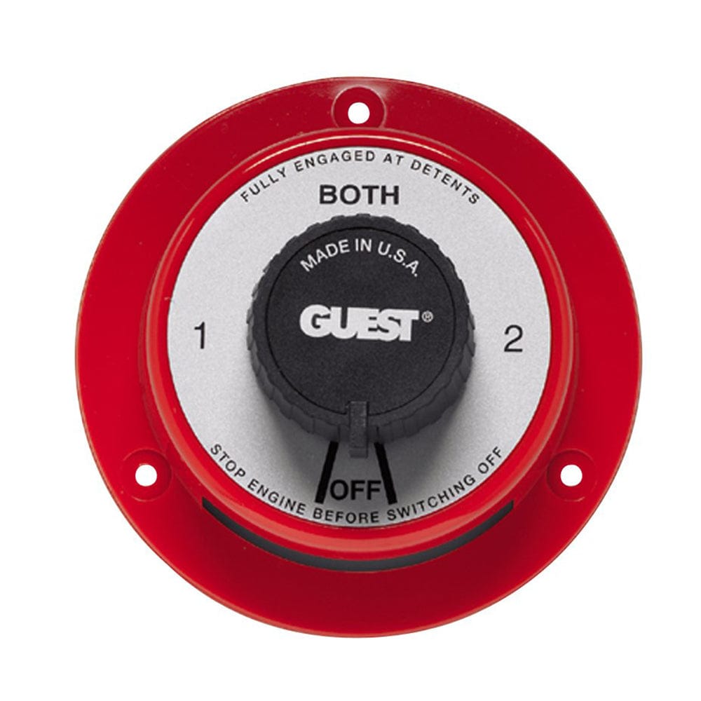Guest 2101 Cruiser Series Battery Selector Switch w/o AFD [2101] - The Happy Skipper