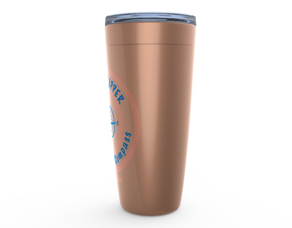 Happy Skipper Follow Your Compass Logo™ Viking Tumblers - The Happy Skipper