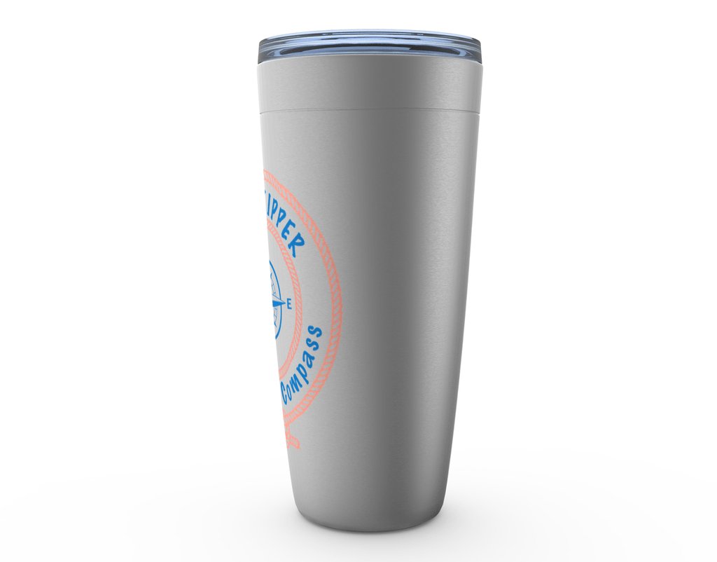 Happy Skipper Follow Your Compass Logo™ Viking Tumblers - The Happy Skipper
