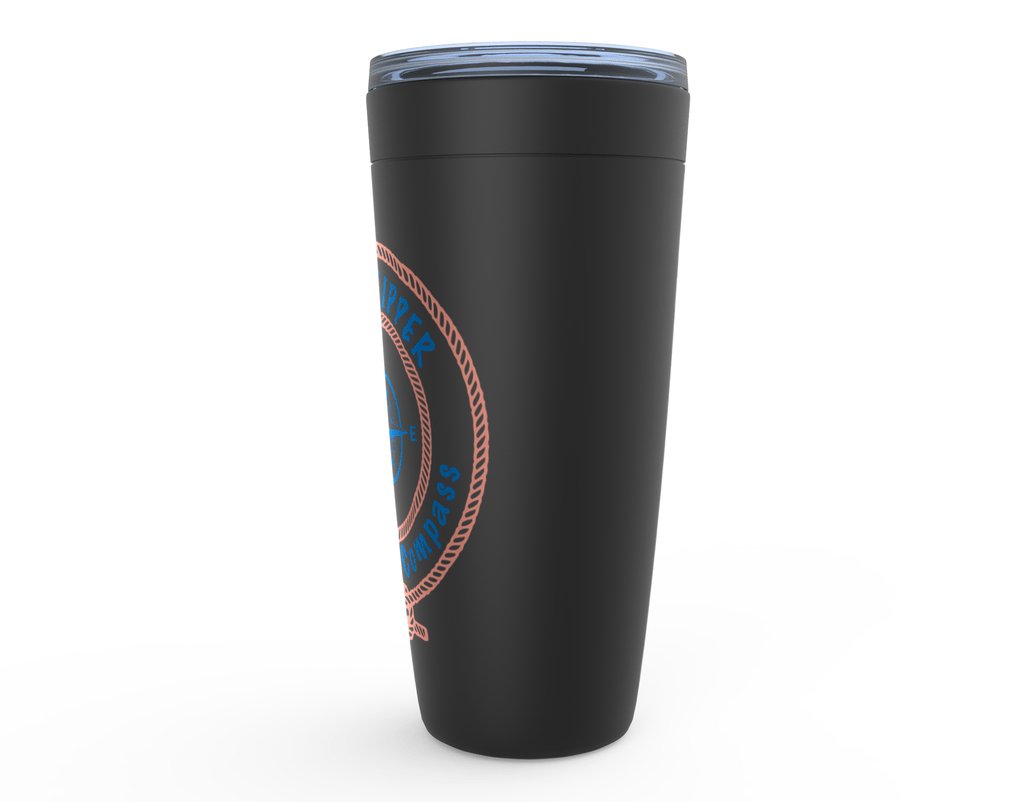 Happy Skipper Follow Your Compass Logo™ Viking Tumblers - The Happy Skipper