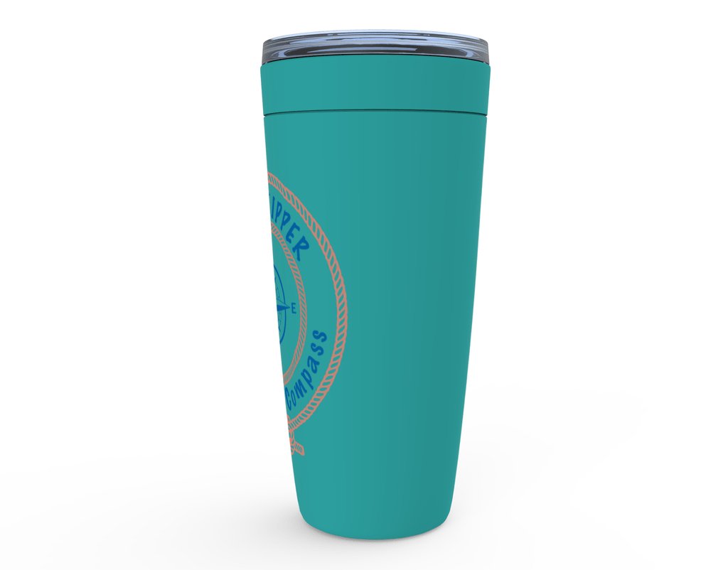 Happy Skipper Follow Your Compass Logo™ Viking Tumblers - The Happy Skipper