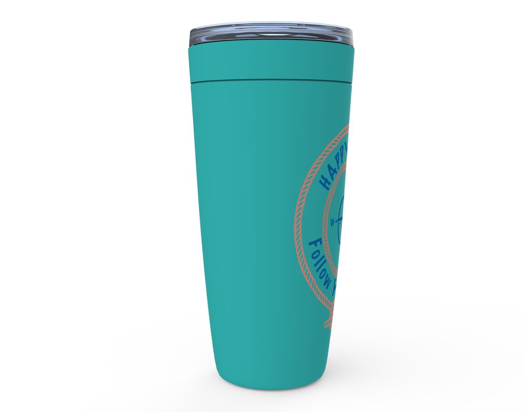 Happy Skipper Follow Your Compass Logo™ Viking Tumblers - The Happy Skipper