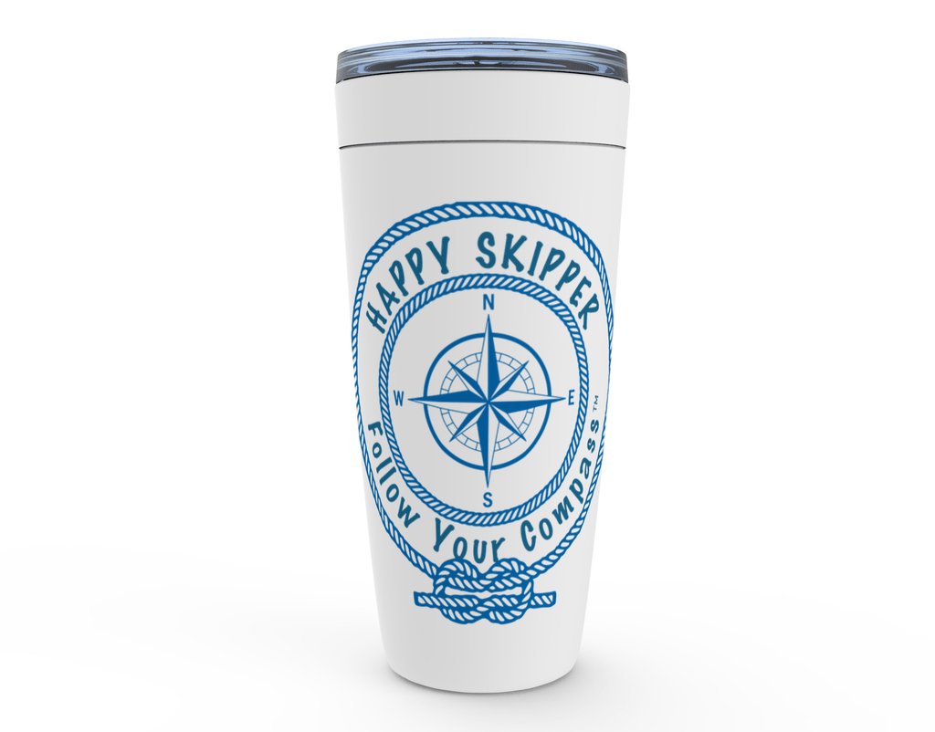 Happy Skipper Follow Your Compass™ Viking Tumblers - The Happy Skipper