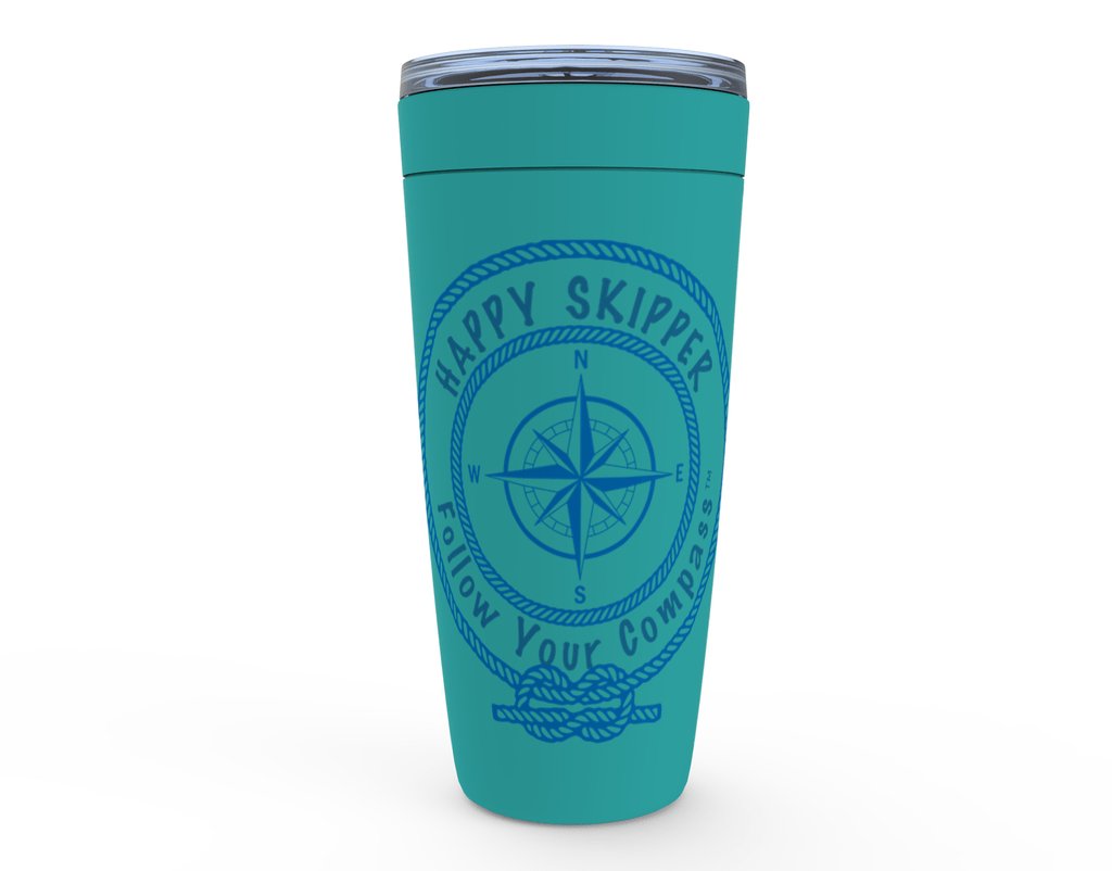 Happy Skipper Follow Your Compass™ Viking Tumblers - The Happy Skipper