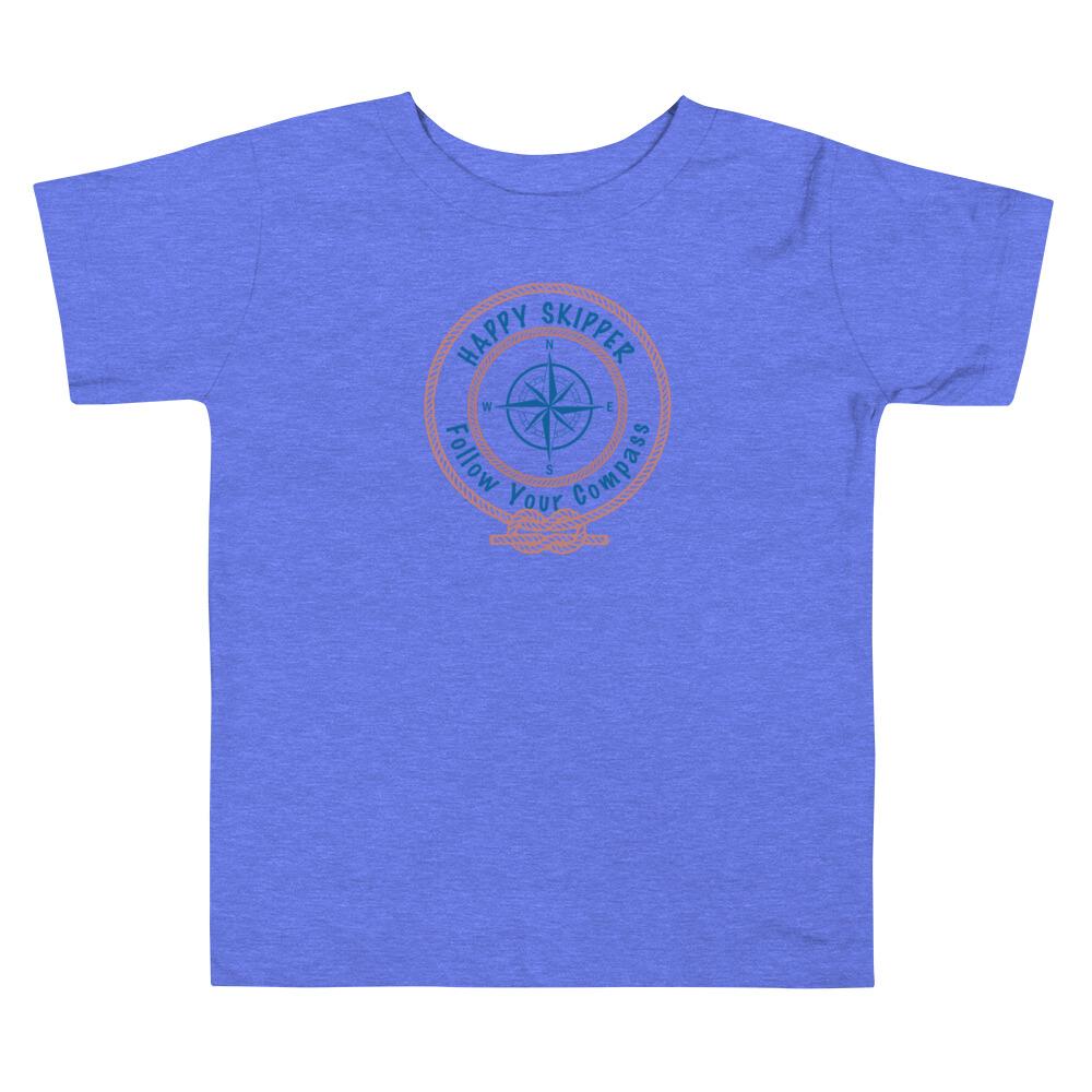 Happy Skipper™ Logo Toddler Short Sleeve Tee - The Happy Skipper