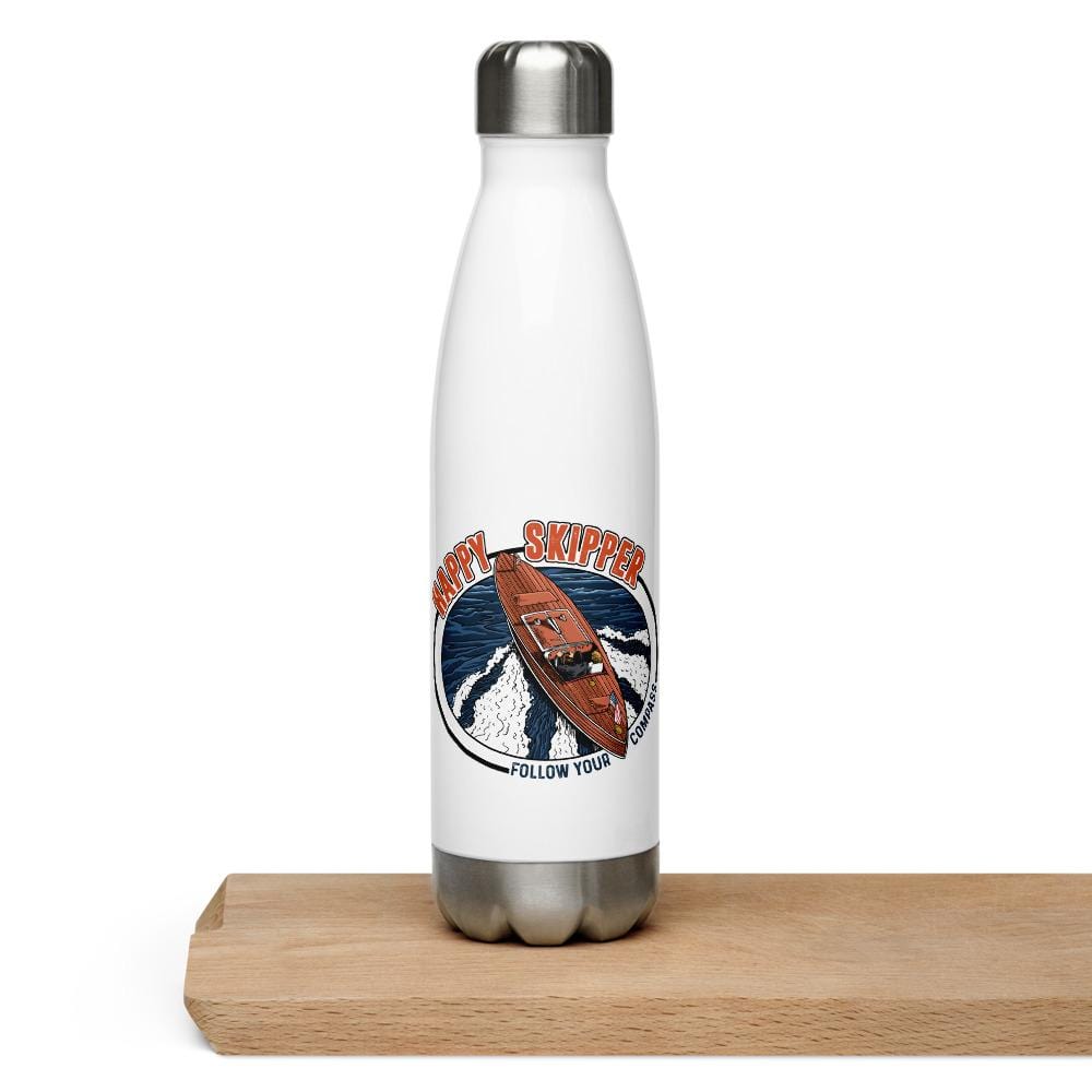 Happy Skipper™ Motor Launch Stainless Steel Water Bottle - The Happy Skipper