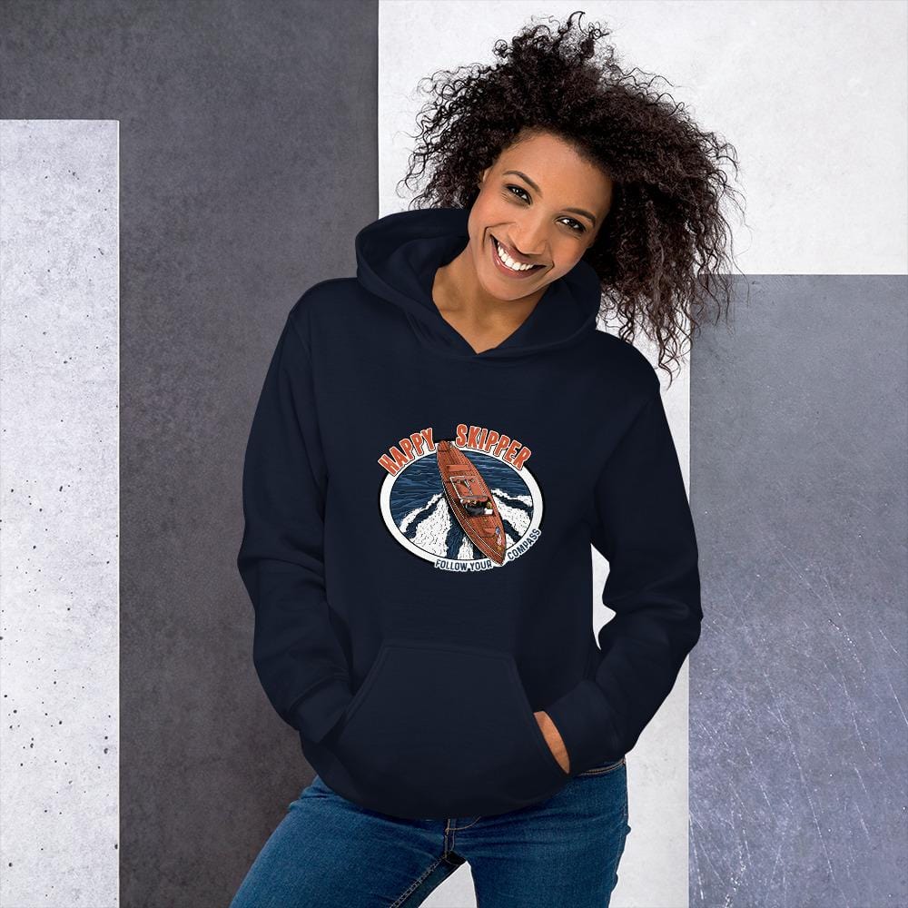 Happy Skipper™ Motor Launch Unisex Hoodie - The Happy Skipper