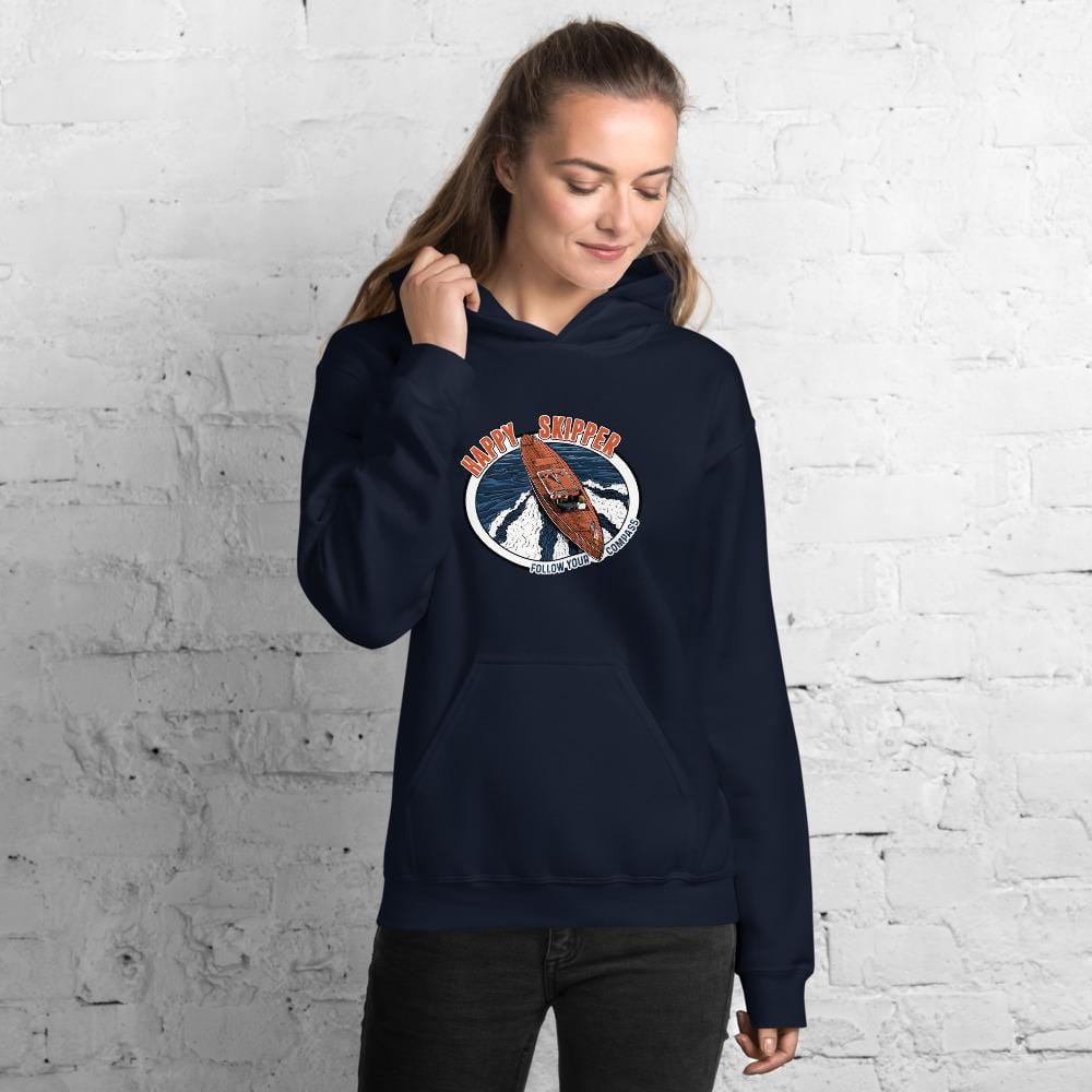 Happy Skipper™ Motor Launch Unisex Hoodie - The Happy Skipper