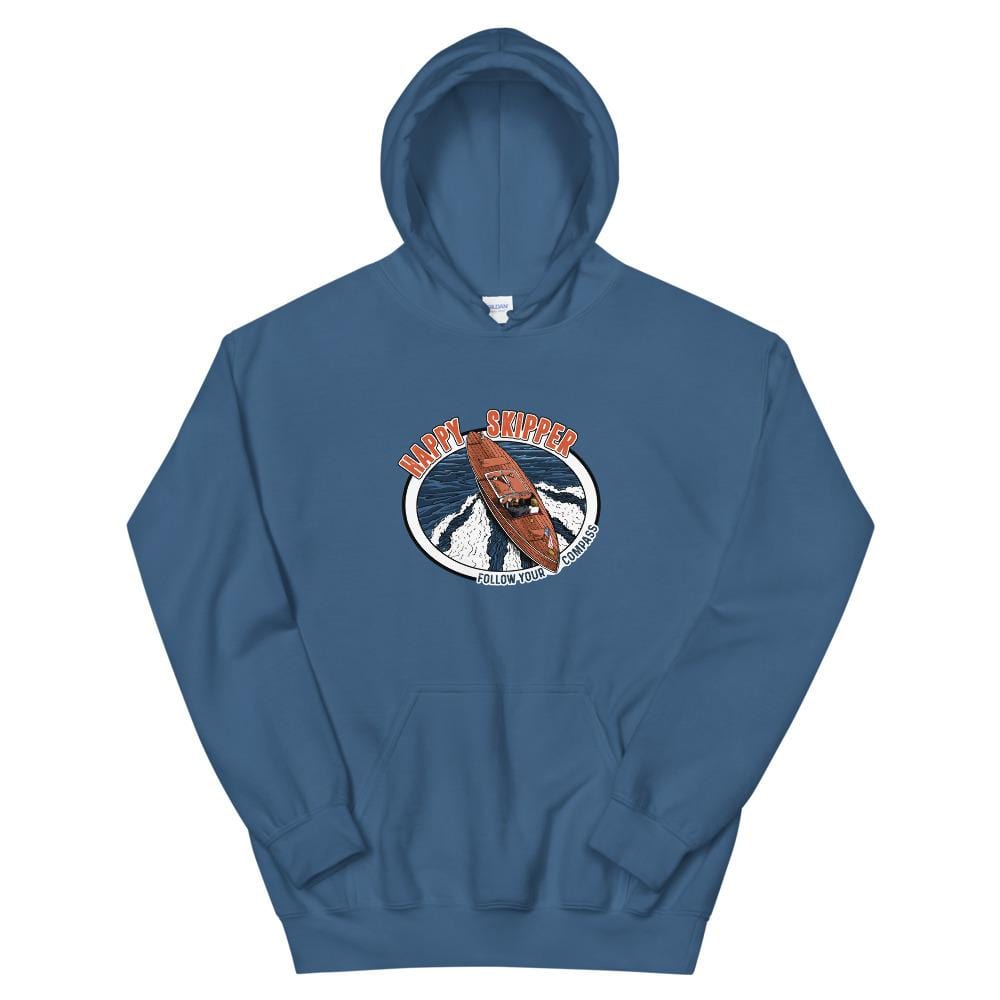 Happy Skipper™ Motor Launch Unisex Hoodie - The Happy Skipper