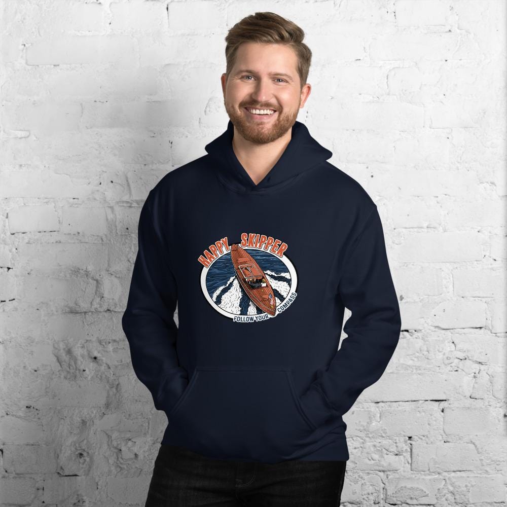 Happy Skipper™ Motor Launch Unisex Hoodie - The Happy Skipper