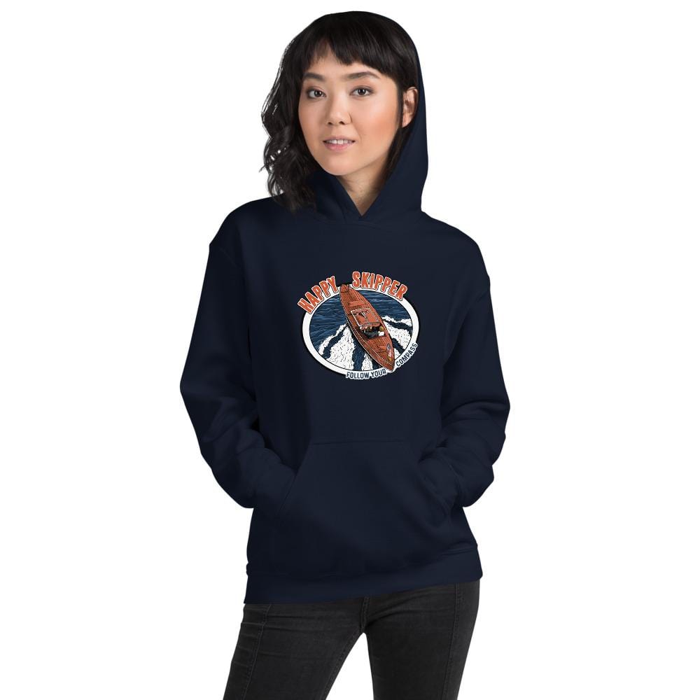 Happy Skipper™ Motor Launch Unisex Hoodie - The Happy Skipper