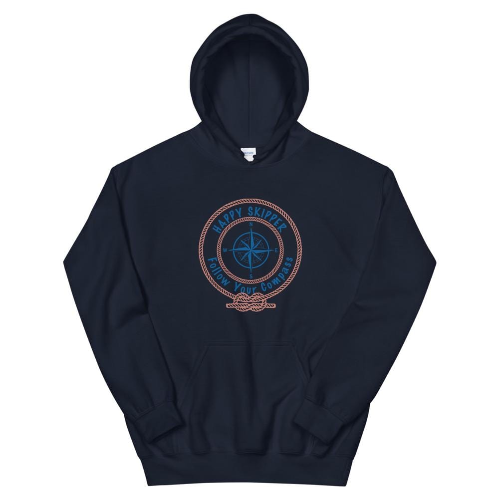 Happy Skipper™ Red Rope Logo Unisex Hoodie - The Happy Skipper