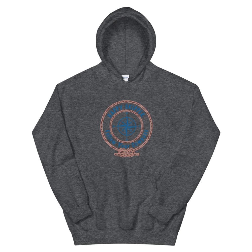 Happy Skipper™ Red Rope Logo Unisex Hoodie - The Happy Skipper