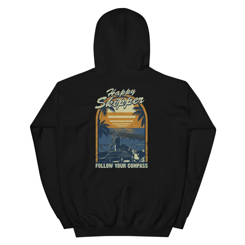 Happy Skipper™ Unisex Hoodie Dockview Design - The Happy Skipper