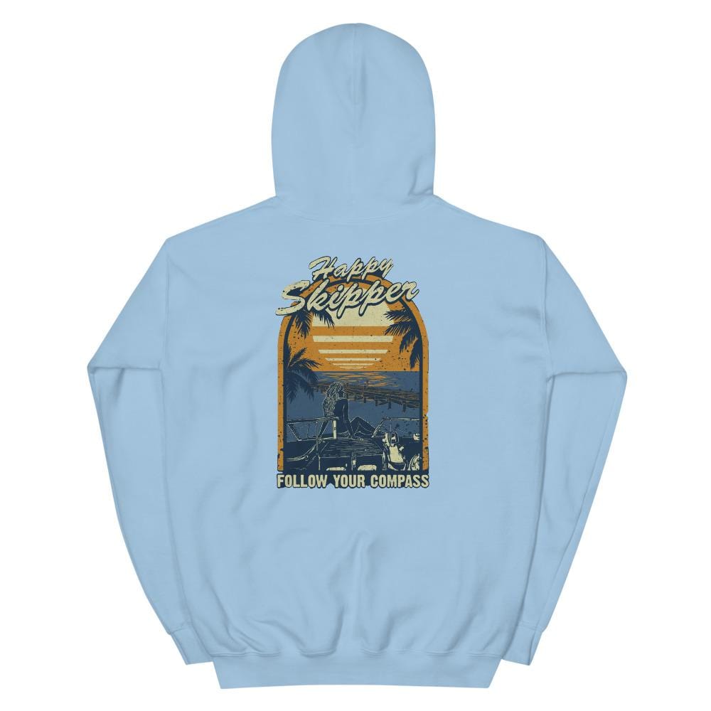 Happy Skipper™ Unisex Hoodie Dockview Design - The Happy Skipper