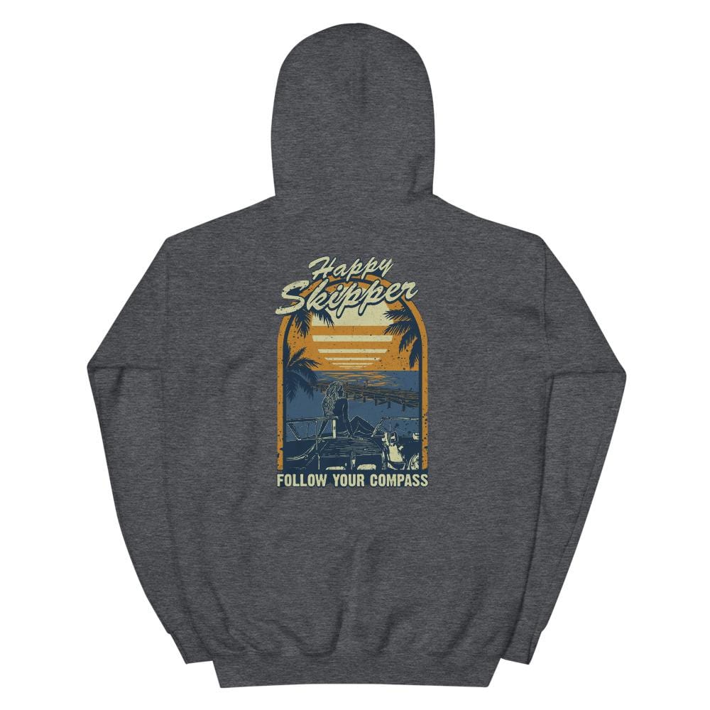 Happy Skipper™ Unisex Hoodie Dockview Design - The Happy Skipper