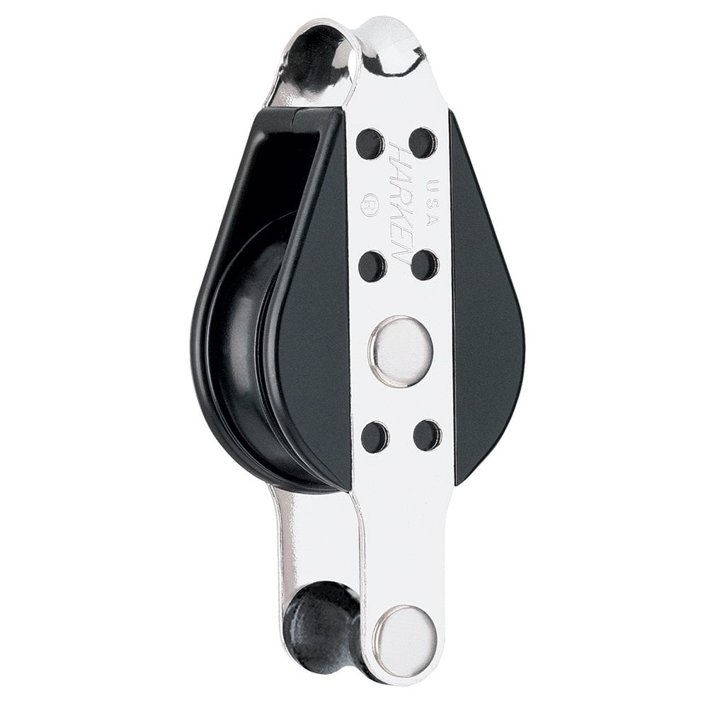 Harken 38mm Single Big Bullet Block w/Becket [126] - The Happy Skipper