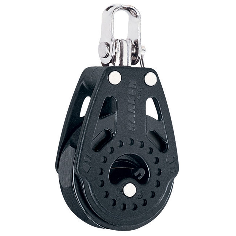 Harken 40mm Carbo Single Ratchet Block w/Swivel [2608] - The Happy Skipper