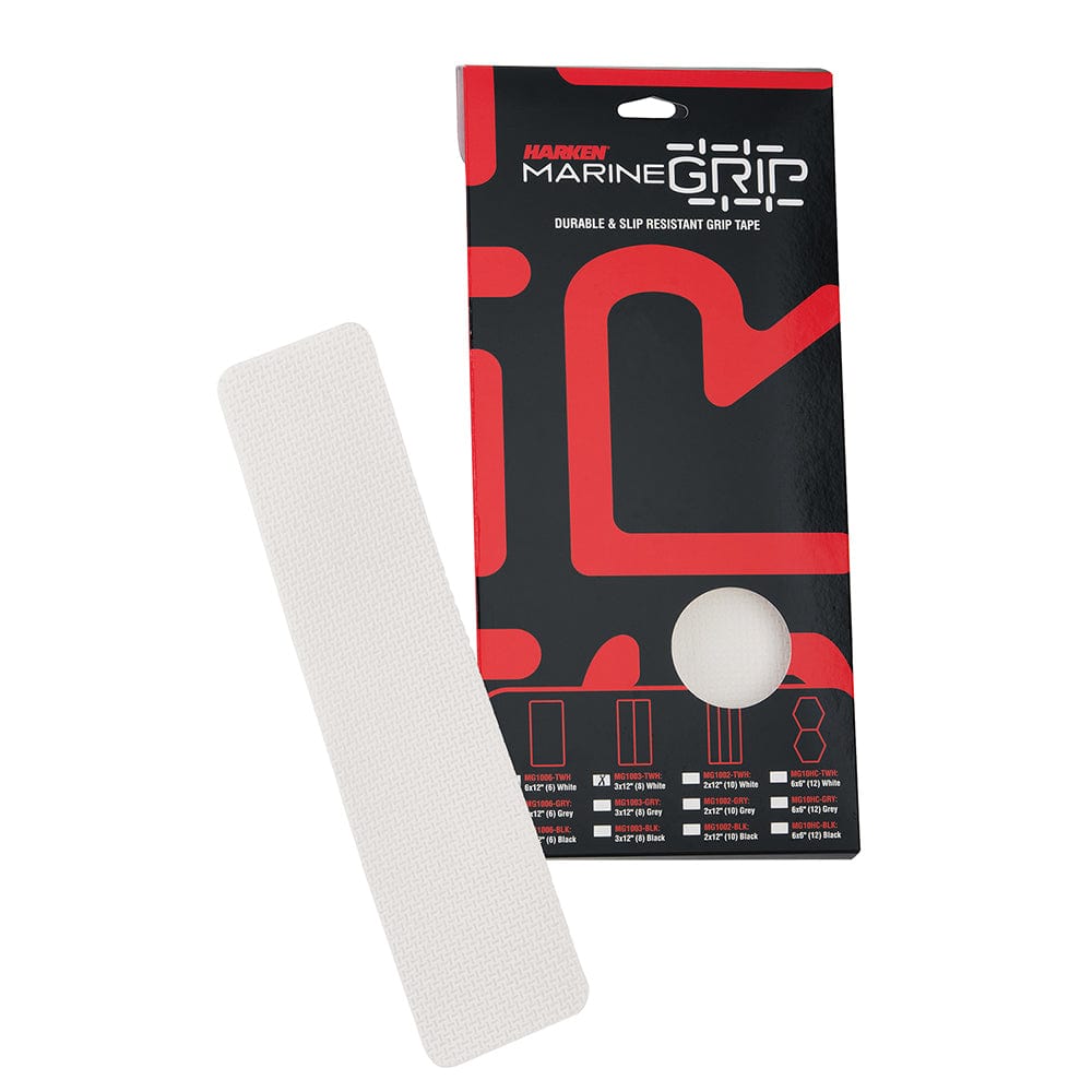 Harken Marine Grip Tape - 3 x 12" - Translucent White - 8 Pieces [MG1003-TWH] - The Happy Skipper