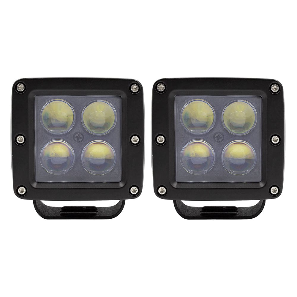 HEISE 3" 4 LED Cube Light - 2-Pack [HE-ICL2PK] - The Happy Skipper