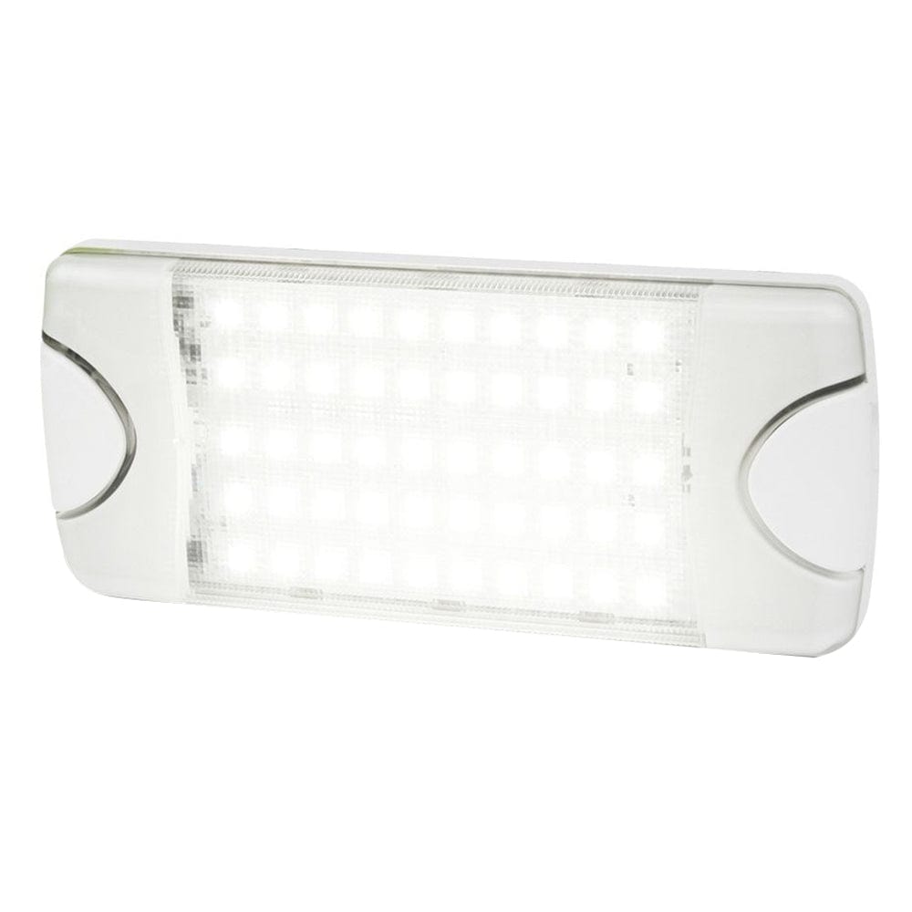 Hella Marine DuraLED 50 Low Profile Interior/Exterior Lamp - Wide White Spreader Beam [980629501] - The Happy Skipper