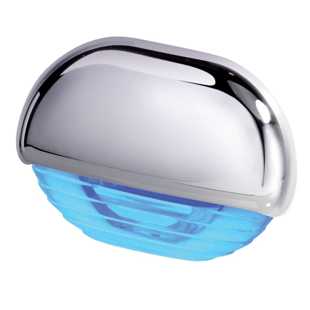 Hella Marine Easy Fit Step Lamp - Blue Chrome Cap [958126101] - The Happy Skipper