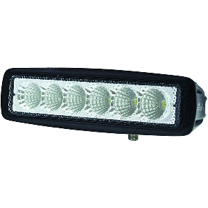 Hella Marine Value Fit Mini 6 LED Flood Light Bar - Black [357203001] - The Happy Skipper