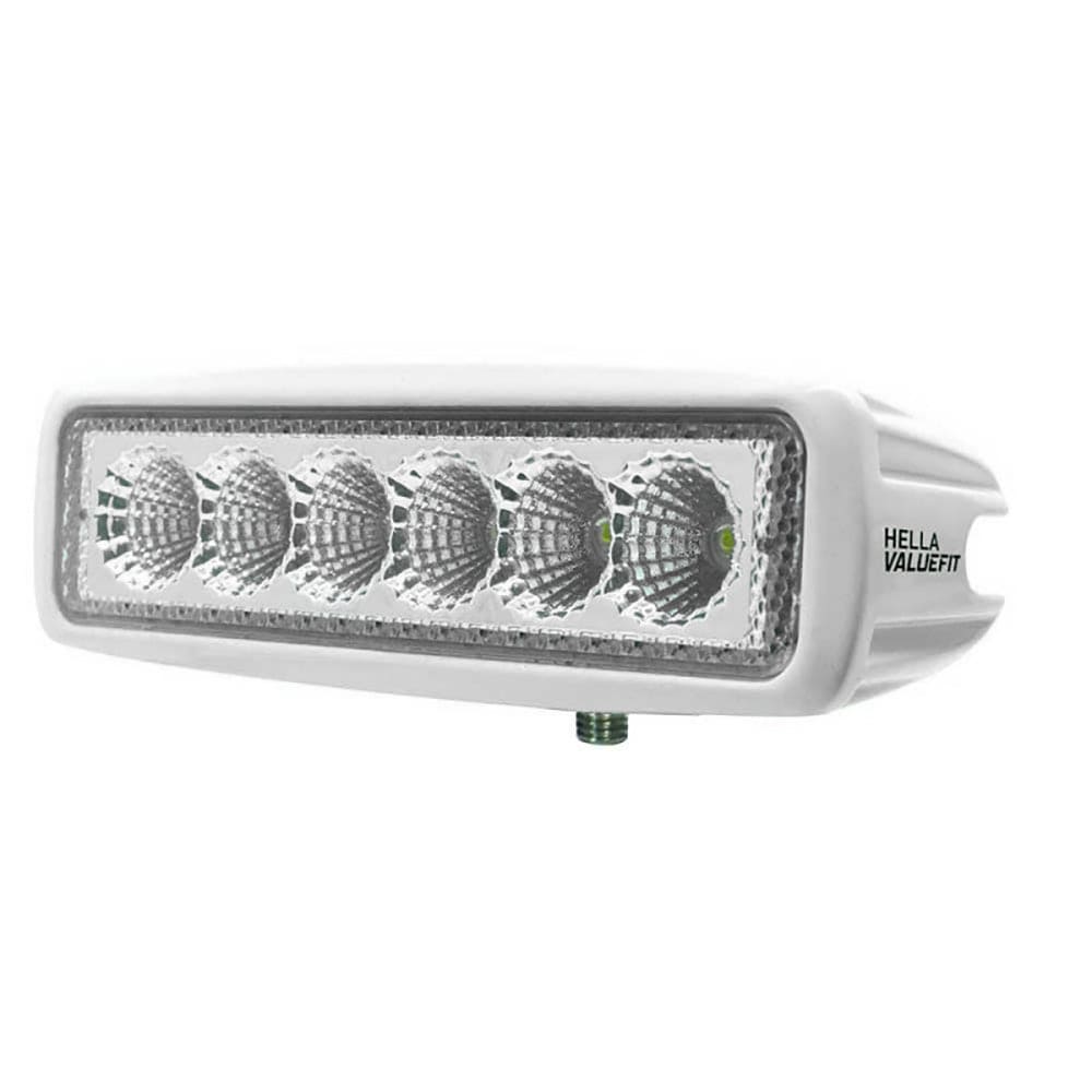 Hella Marine Value Fit Mini 6 LED Flood Light Bar - White [357203051] - The Happy Skipper