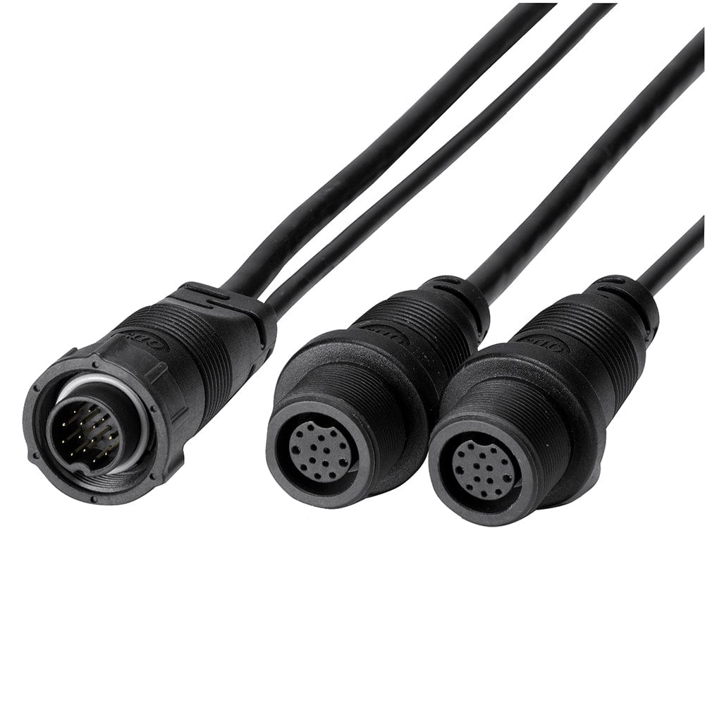 Humminbird 14 M ID SIDB Y - SOLIX/APEX Side Imaging 2D Splitter Cable [720111-1] - The Happy Skipper