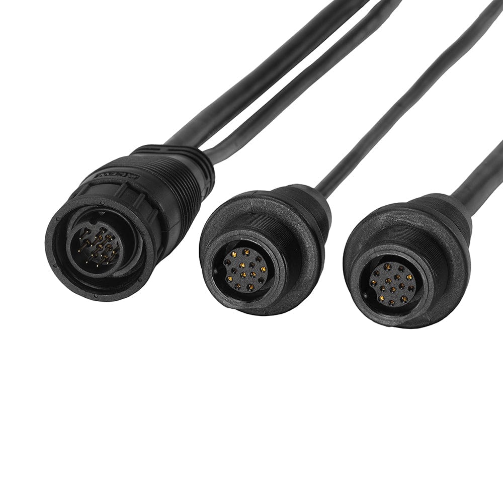Humminbird 14 M SILR Y - SOLIX/APEX Side Imaging Left-Right Splitter Cable [720112-1] - The Happy Skipper