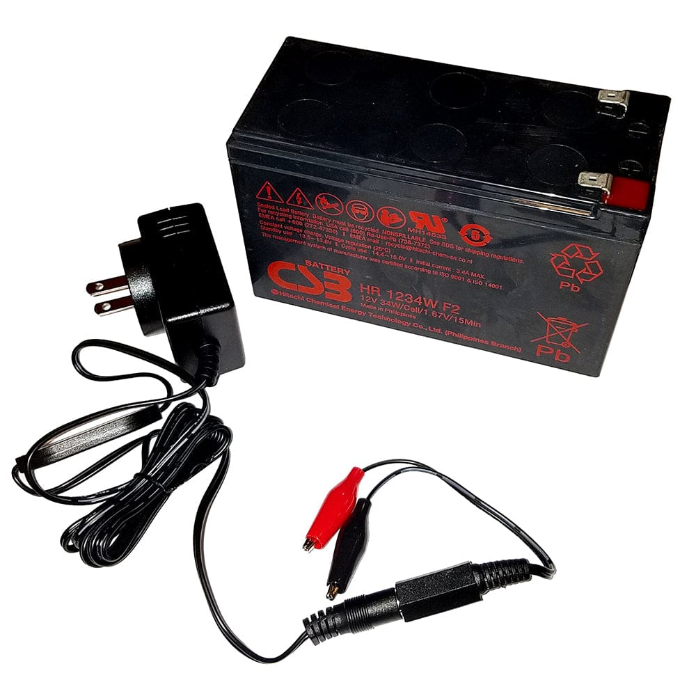 Humminbird 9Ah 12V AGM Battery Kit [770030-1] - The Happy Skipper