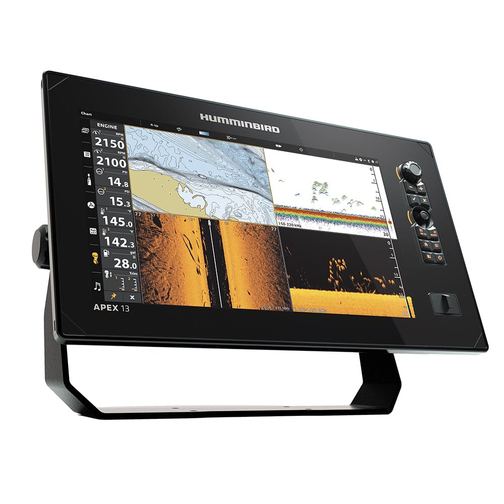 Humminbird APEX 13 MSI+ Chartplotter [411470-1] - The Happy Skipper