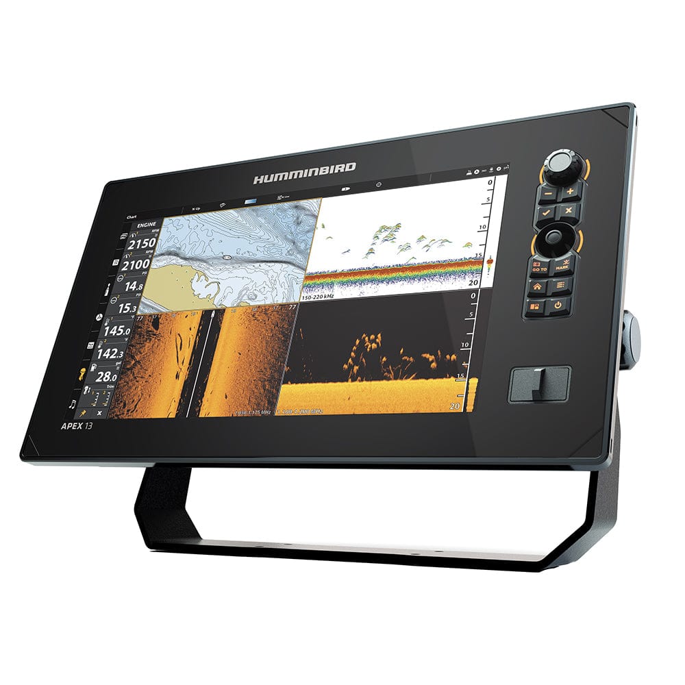 Humminbird APEX 13 MSI+ Chartplotter CHO Display Only [411470-1CHO] - The Happy Skipper