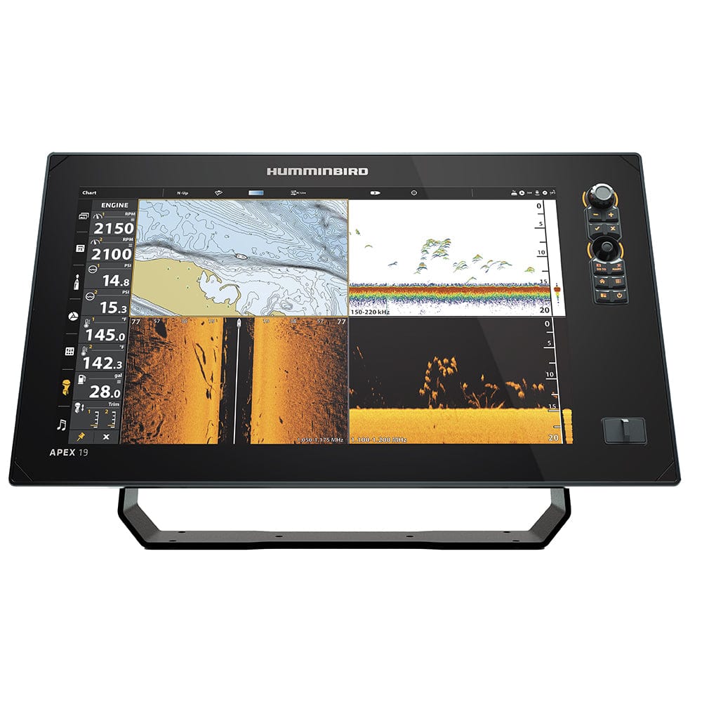 Humminbird APEX 19 MSI+ Chartplotter CHO Display Only [411240-1CHO] - The Happy Skipper