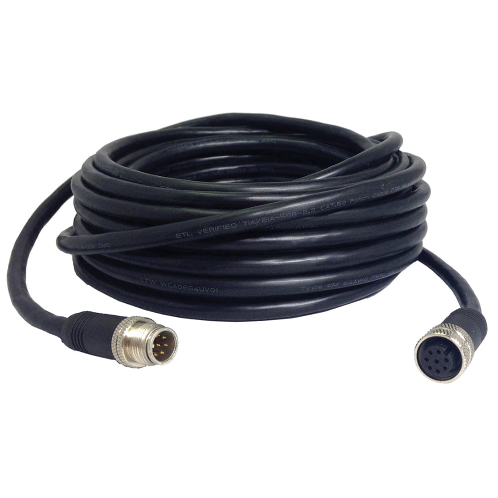 Humminbird AS ECX 30E Ethernet Cable Extender - 8-Pin - 30' [760025-1] - The Happy Skipper