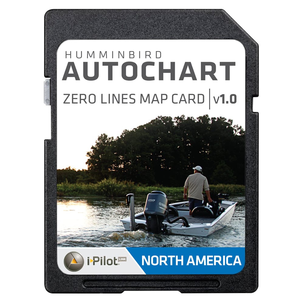Humminbird AutoChart Zero Lines Map Card [600033-1] - The Happy Skipper