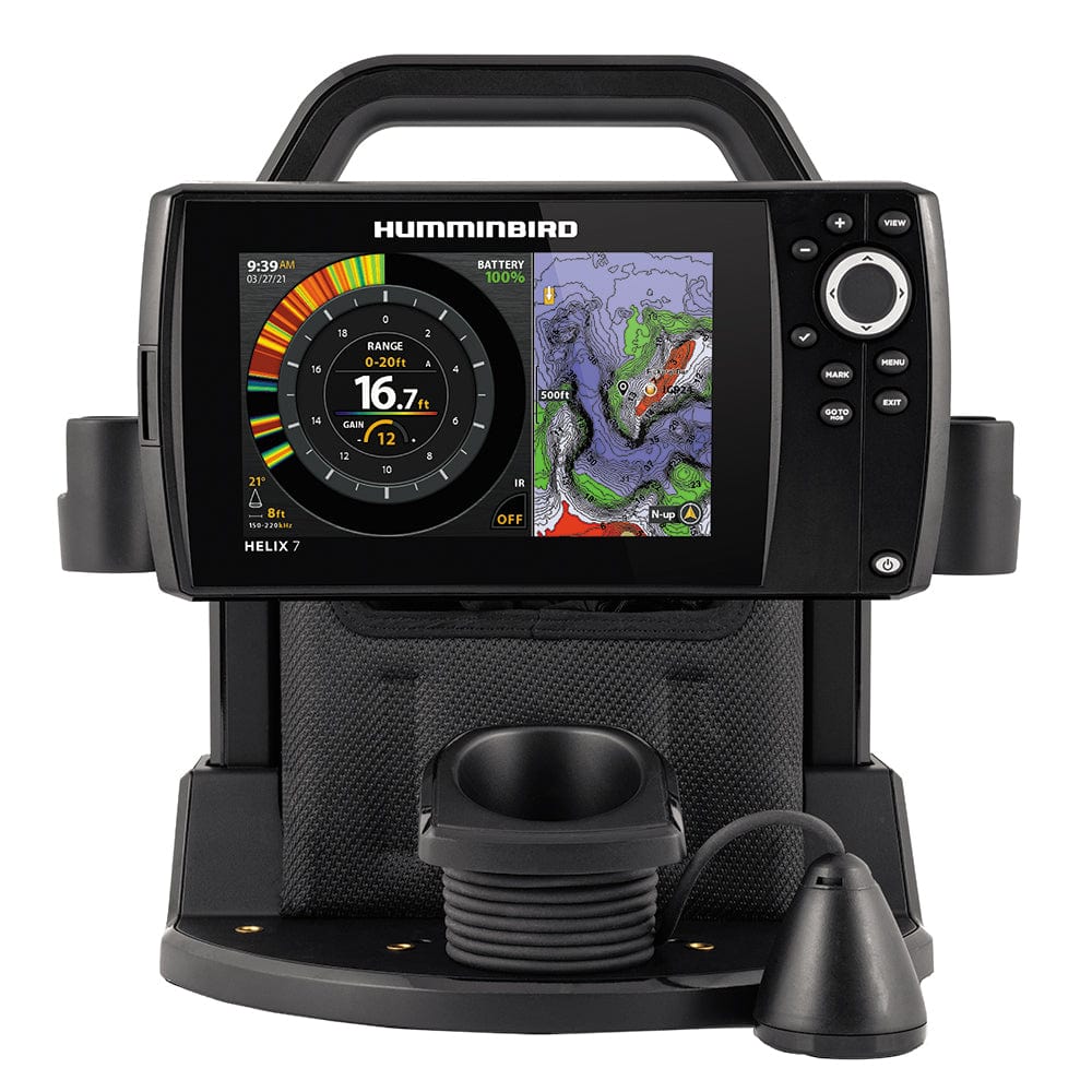 Humminbird ICE HELIX 7 CHIRP GPS G4 - Sonar/GPS Combo [411750-1] - The Happy Skipper
