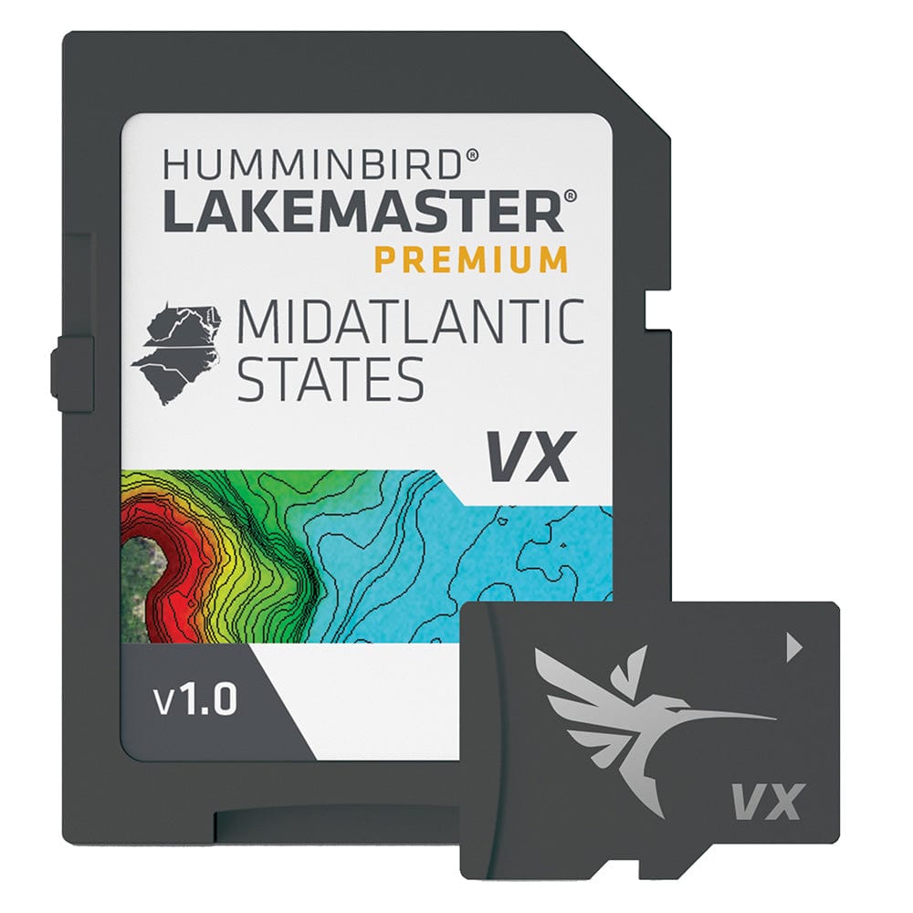 Humminbird LakeMaster VX Premium - Mid-Atlantic States [602004-1] - The Happy Skipper