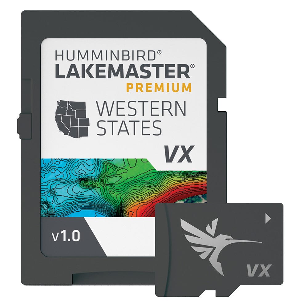 Humminbird LakeMaster VX Premium - Western States [602009-1] - The Happy Skipper