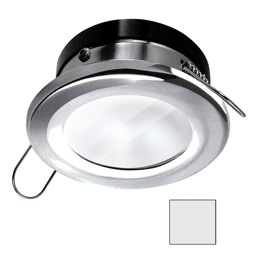 i2Systems Apeiron A1110Z - 4.5W Spring Mount Light - Round - Cool White - Brushed Nickel Finish [A1110Z-41AAH] - The Happy Skipper