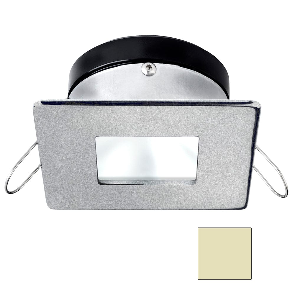 i2Systems Apeiron A1110Z - 4.5W Spring Mount Light - Square/Square - Warm White - Brushed Nickel Finish [A1110Z-44CAB] - The Happy Skipper