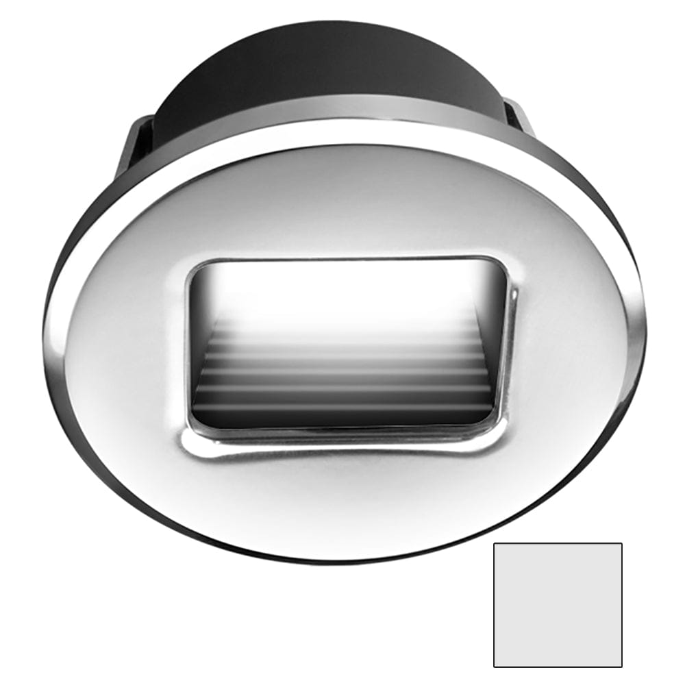 i2Systems Ember E1150Z Snap-In - Polished Chrome - Round - Cool White Light [E1150Z-11AAH] - The Happy Skipper
