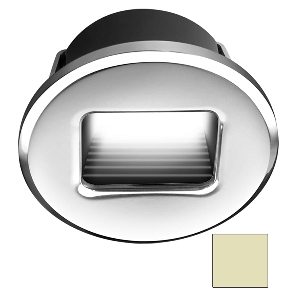i2Systems Ember E1150Z Snap-In - Polished Chrome - Round - Warm White Light [E1150Z-11CAB] - The Happy Skipper