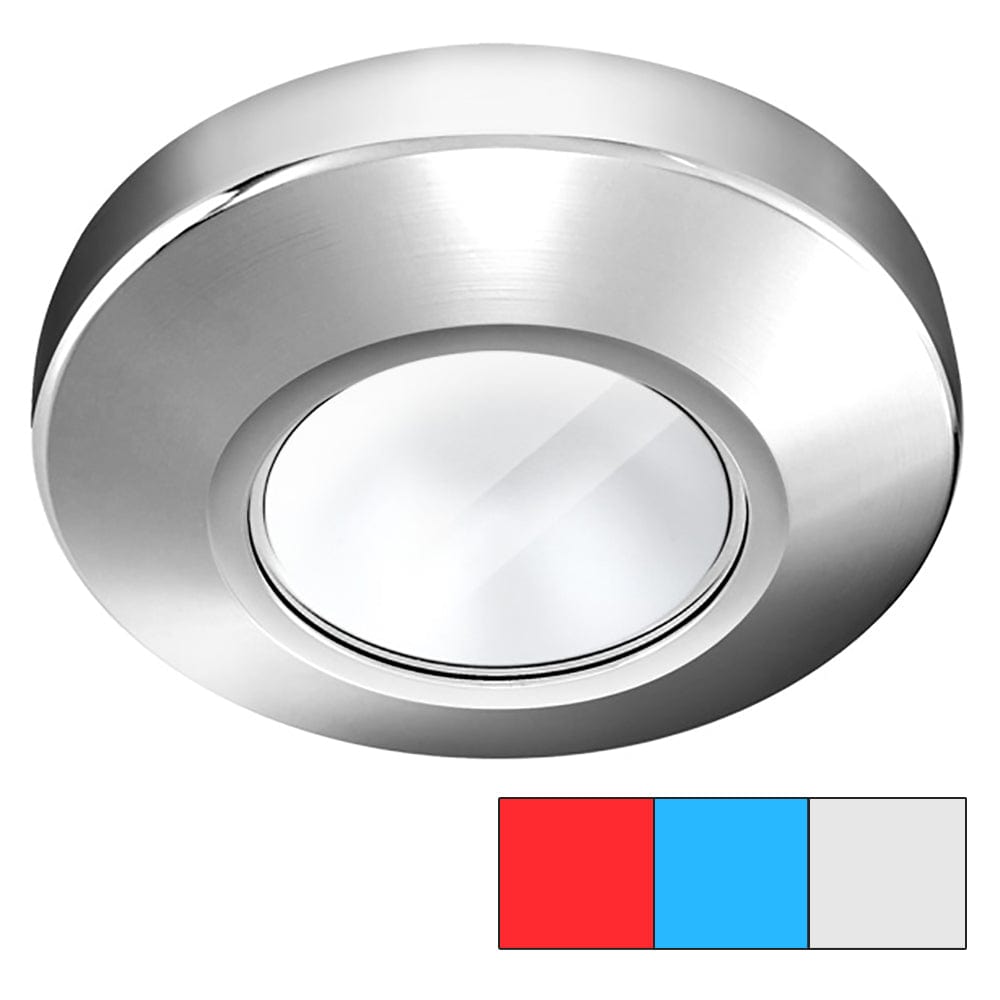 i2Systems Profile P1120 Tri-Light Surface Light - Red, Cool White Blue - Chrome Finish [P1120Z-11HAE] - The Happy Skipper