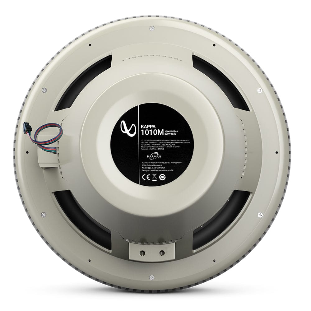 Infinity 10" Marine RGB Kappa Series Speakers - White [KAPPA1010M] - The Happy Skipper