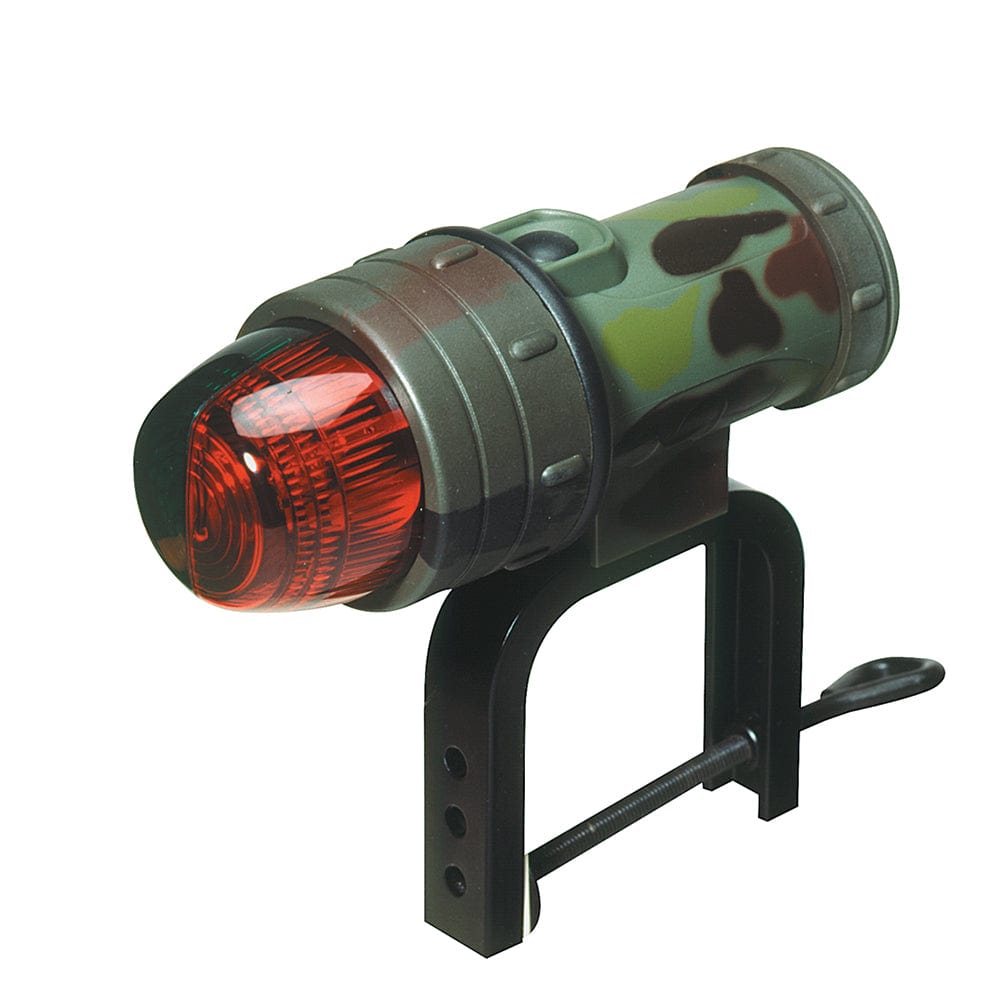 Innovative Lighting Portable LED Navigation Bow Light w/Universal "C" Clamp - Camouflage [560-1814-7] - The Happy Skipper