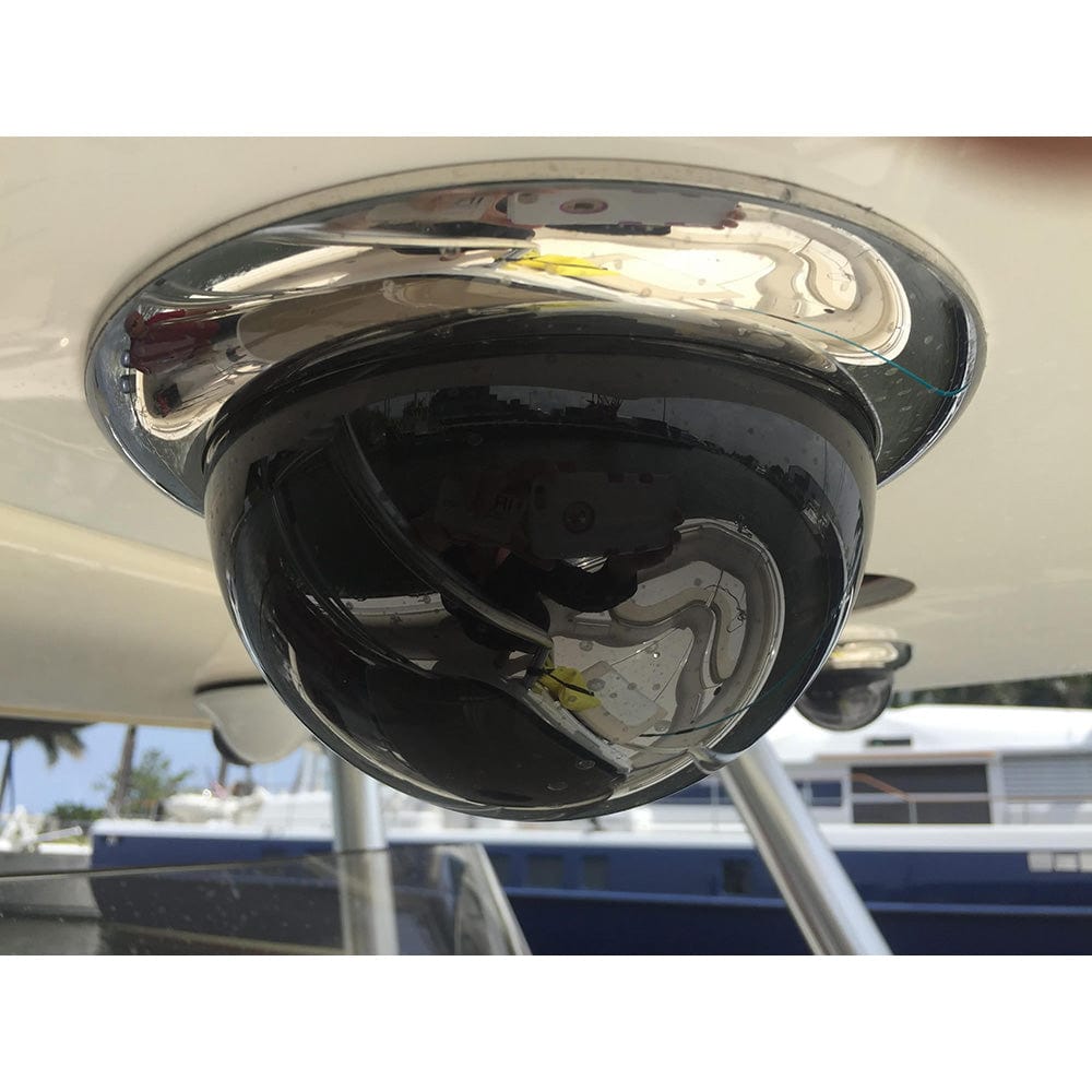 Iris Miniature Marine PTZ Dome Camera - Stainless Bezel - Hi-Def Ethernet IP - 10x Digital Zoom - 4 in 1 Video Format [IRIS4106] - The Happy Skipper